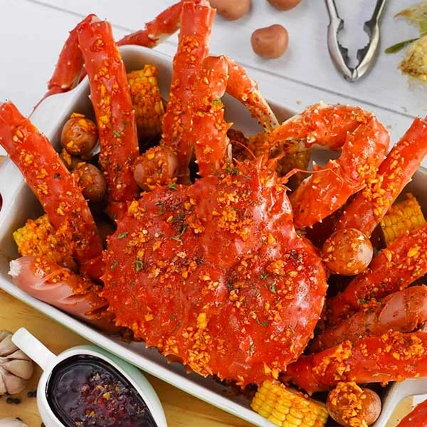 Vựa bán Cua Alaska ngộp